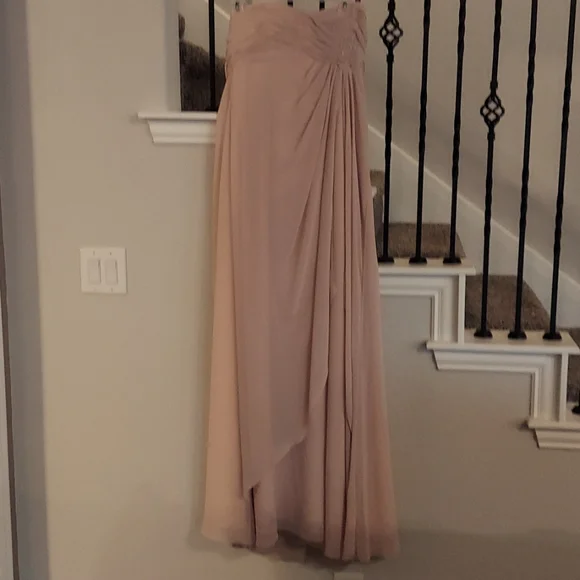 Andrew Adela | Dresses | Andrew Adela Bridal Gown Mauve Pink | Poshmark